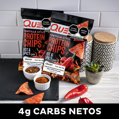 Quest Chips horneadas de proteína sabor Chilito Picosito