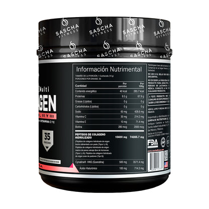 Sascha Fitness Colágeno sabor Chocolate