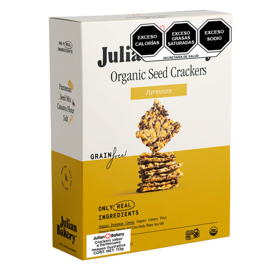 Julian Bakery Crackers Parmesano