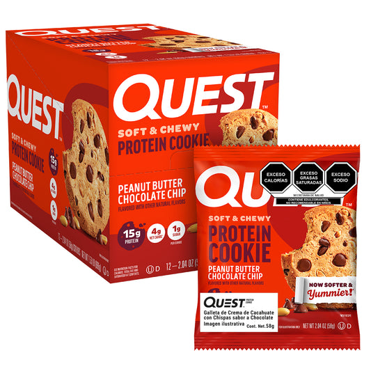 Quest Galleta de Crema de Cacahuate con Chispas de Chocolate