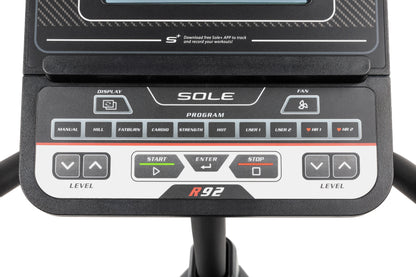 Bicicleta Recumbente SOLE R92