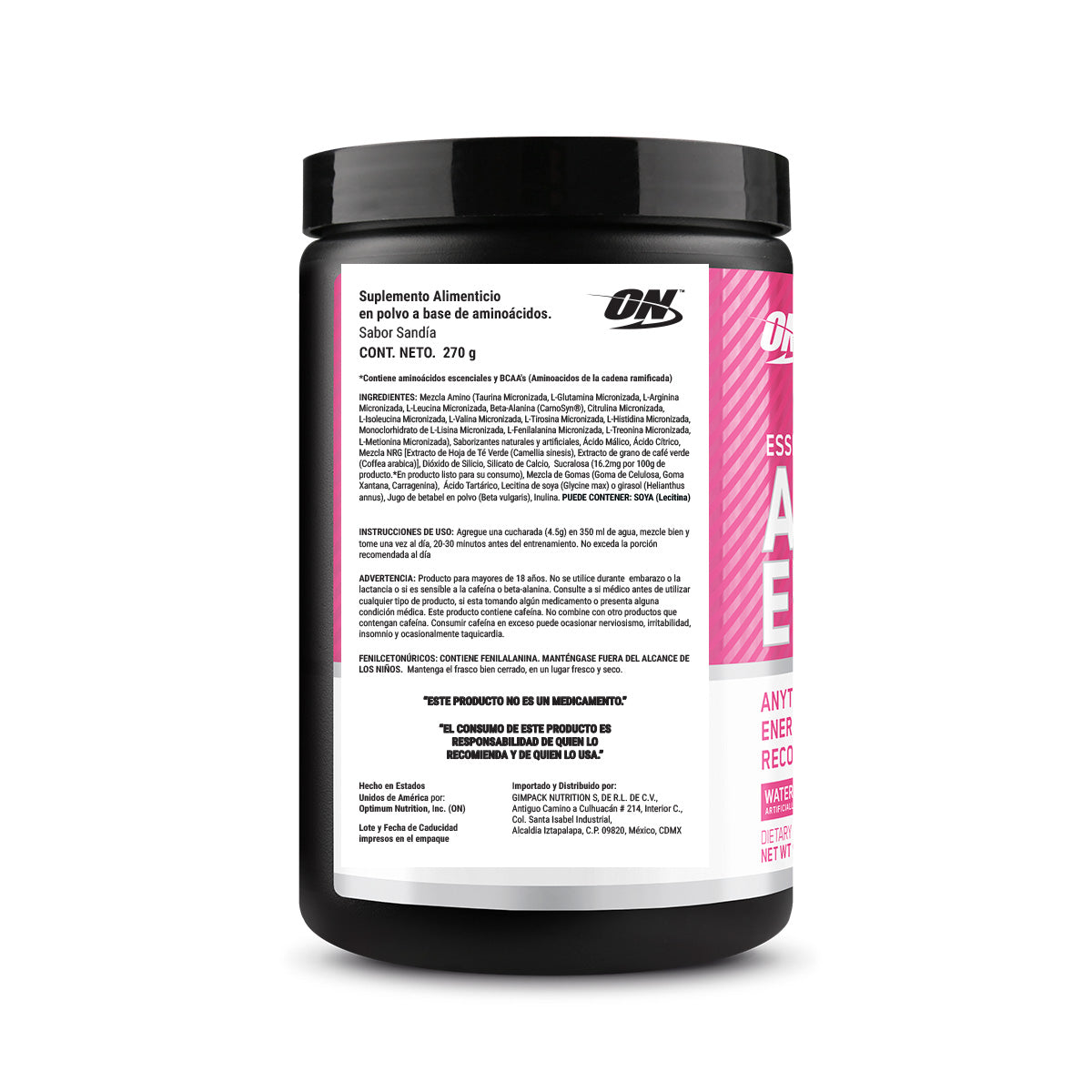 ON Essential Aminos sabor Sandía 270g
