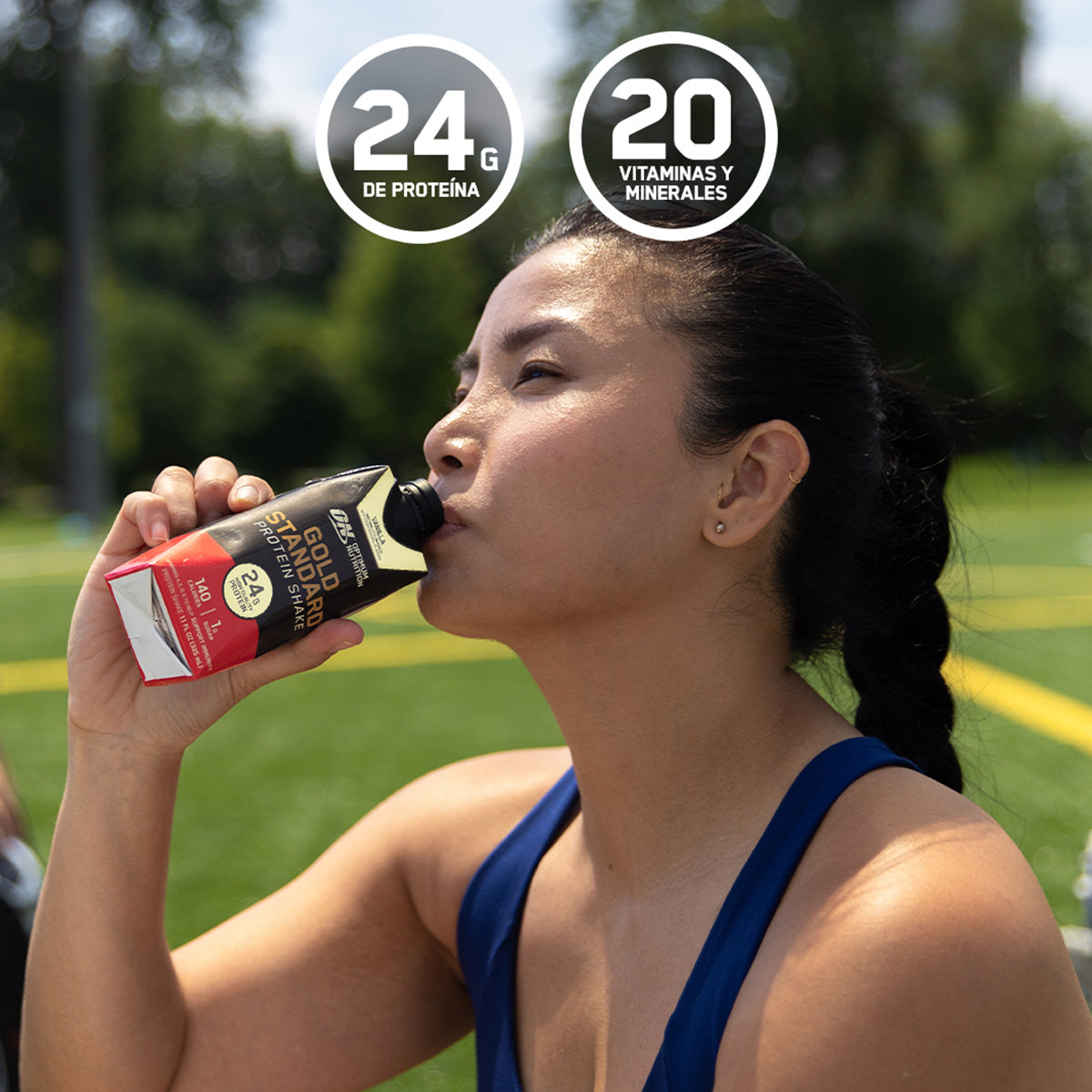 ON Gold Standard Shakes de Proteína sabor Vainilla