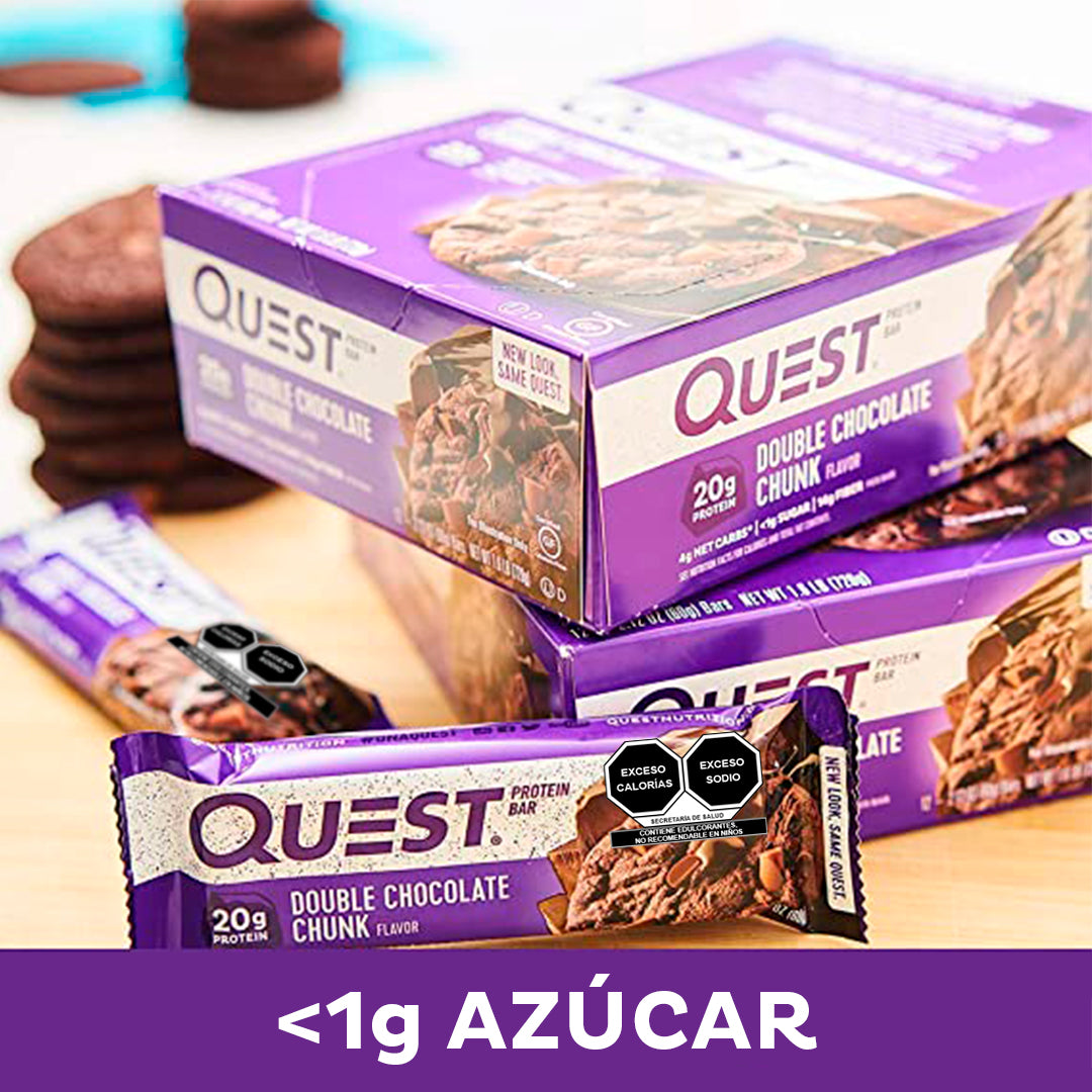 Quest Barra sabor Doble Chocolate