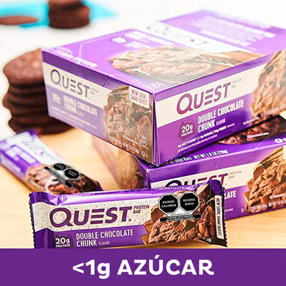 Quest Barra sabor Doble Chocolate