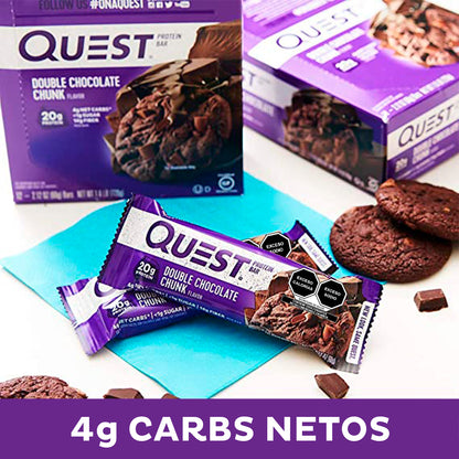 Quest Barra sabor Doble Chocolate