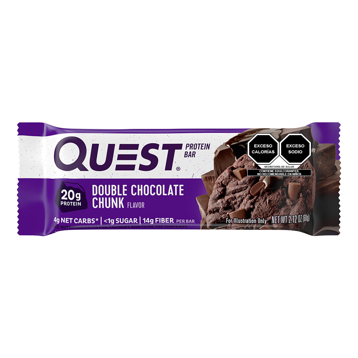 Quest Barra sabor Doble Chocolate