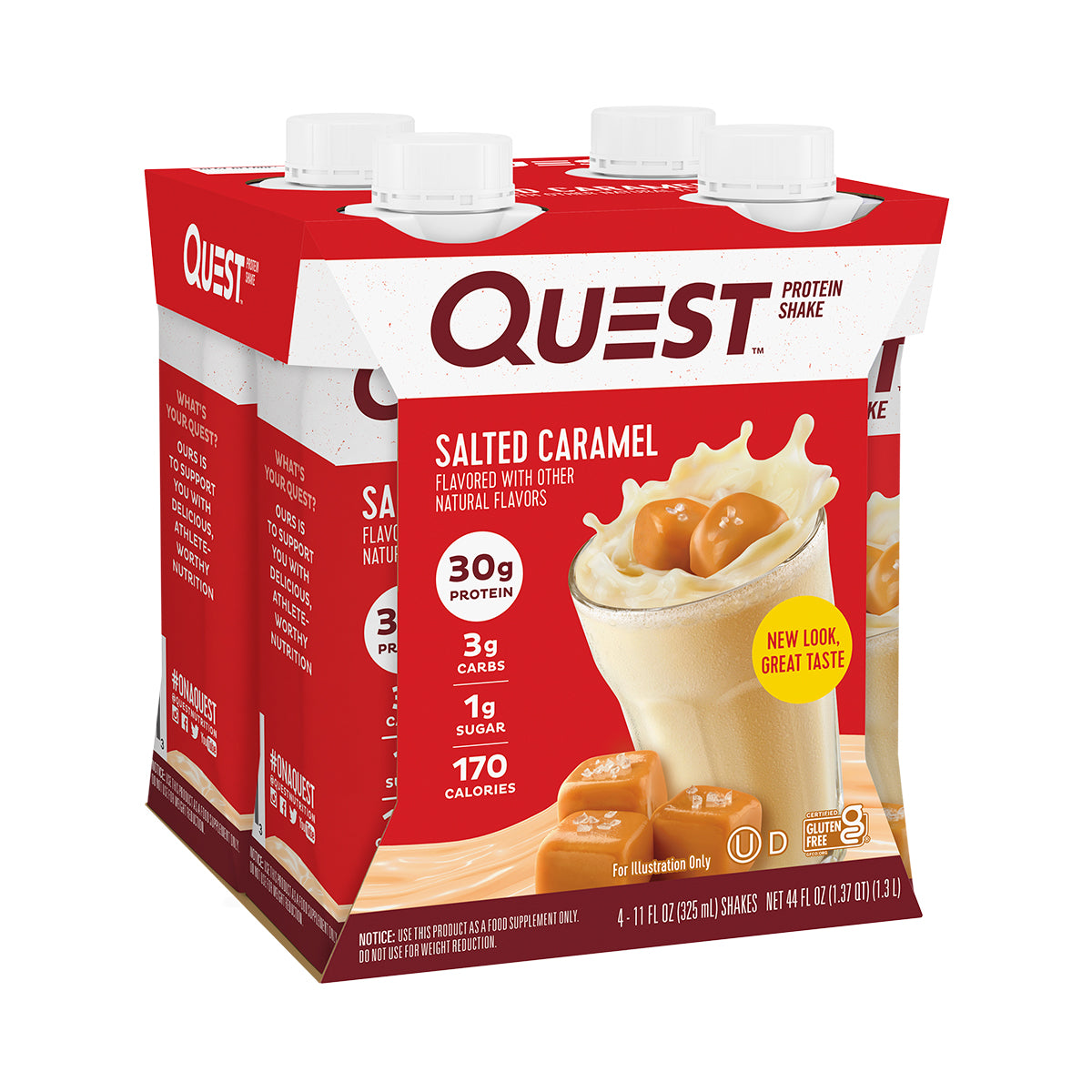 Quest Shake Bebida de Proteína sabor Caramelo