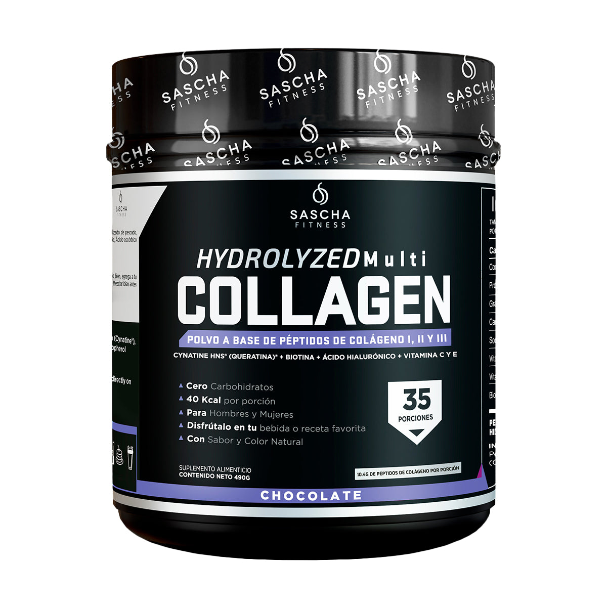 Sascha Fitness Colágeno sabor Caramel Macchiato