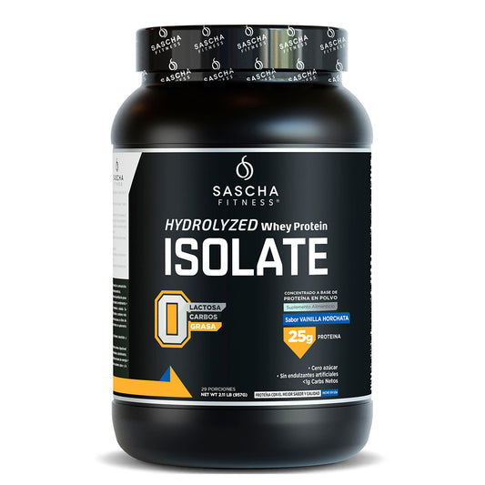 Sascha Fitness Polvo de Proteína Sabor Vainilla Horchata