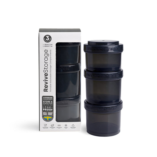 SmartShake REVIVE Contenedores 3 pack