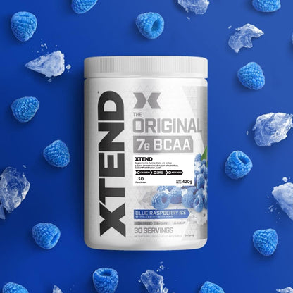 XTEND Suplemento Alimenticio en polvo sabor Frambuesa Azul