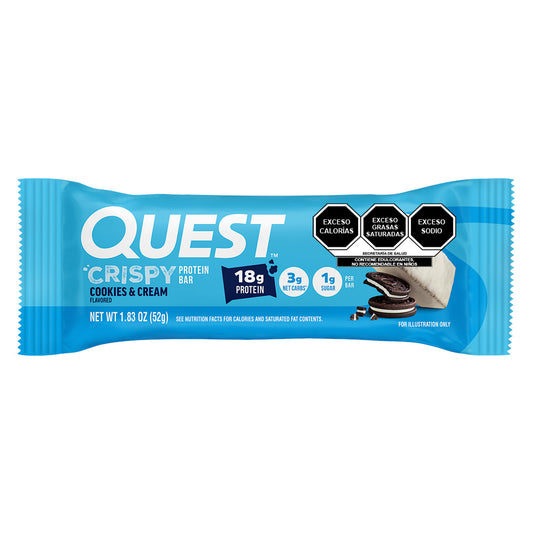 Quest Hero Barra sabor a Galletas con Crema