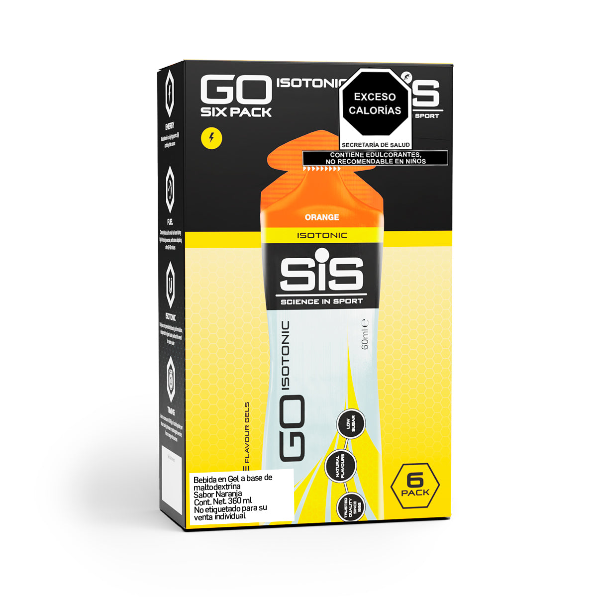SIS GO Isotonic Gel Science in Sport  - 6 Pack