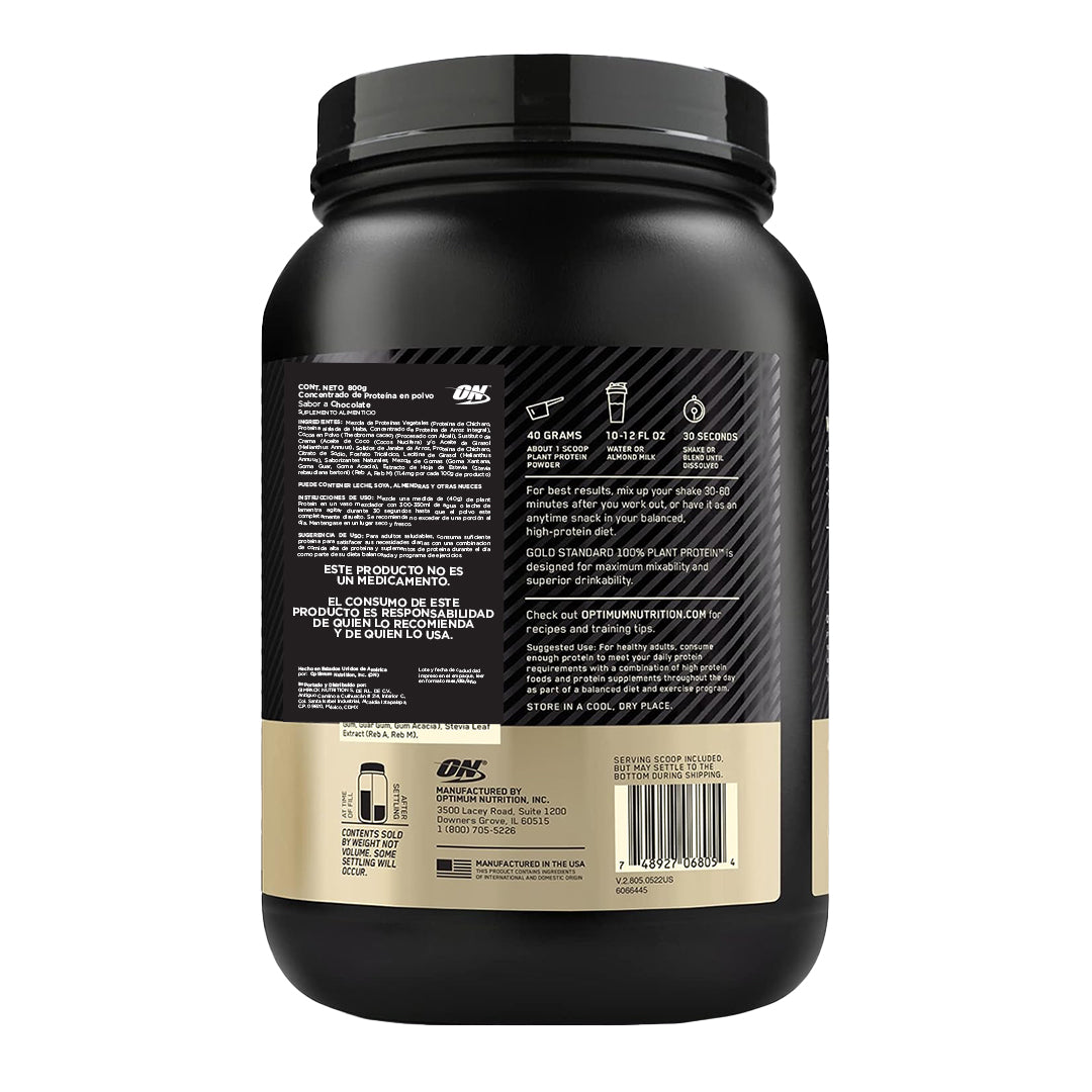 ON Proteína Gold Standard 100% Plant