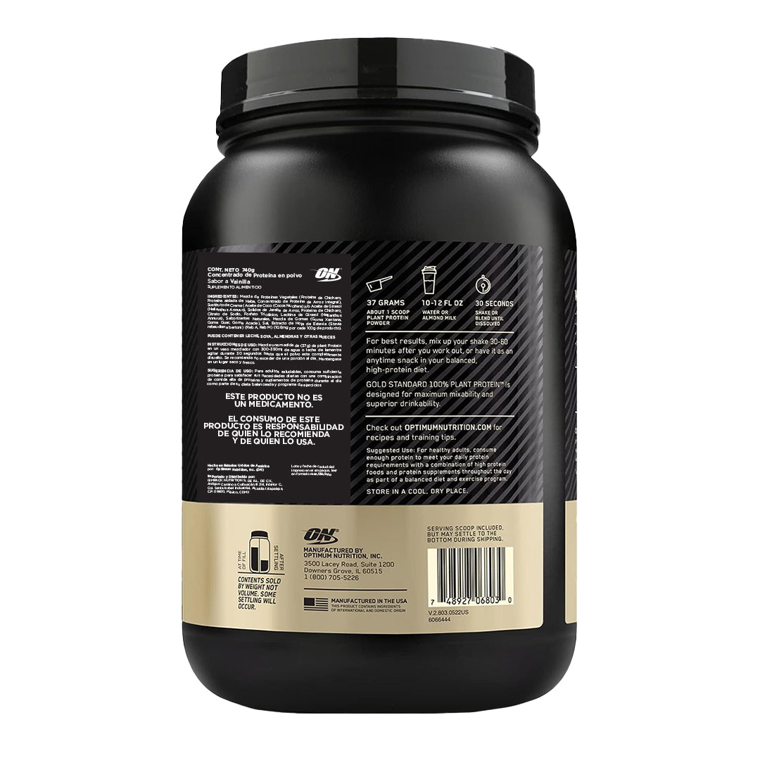 ON Proteína Gold Standard 100% Plant