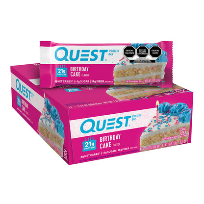 Quest Barra sabor a Pastel de Cumpleaños