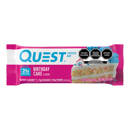 Quest Barra sabor a Pastel de Cumpleaños