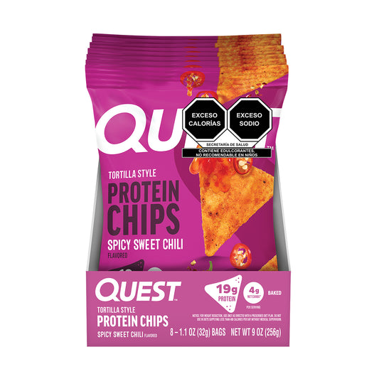Quest Chips horneadas de proteína sabor Salsa Roja