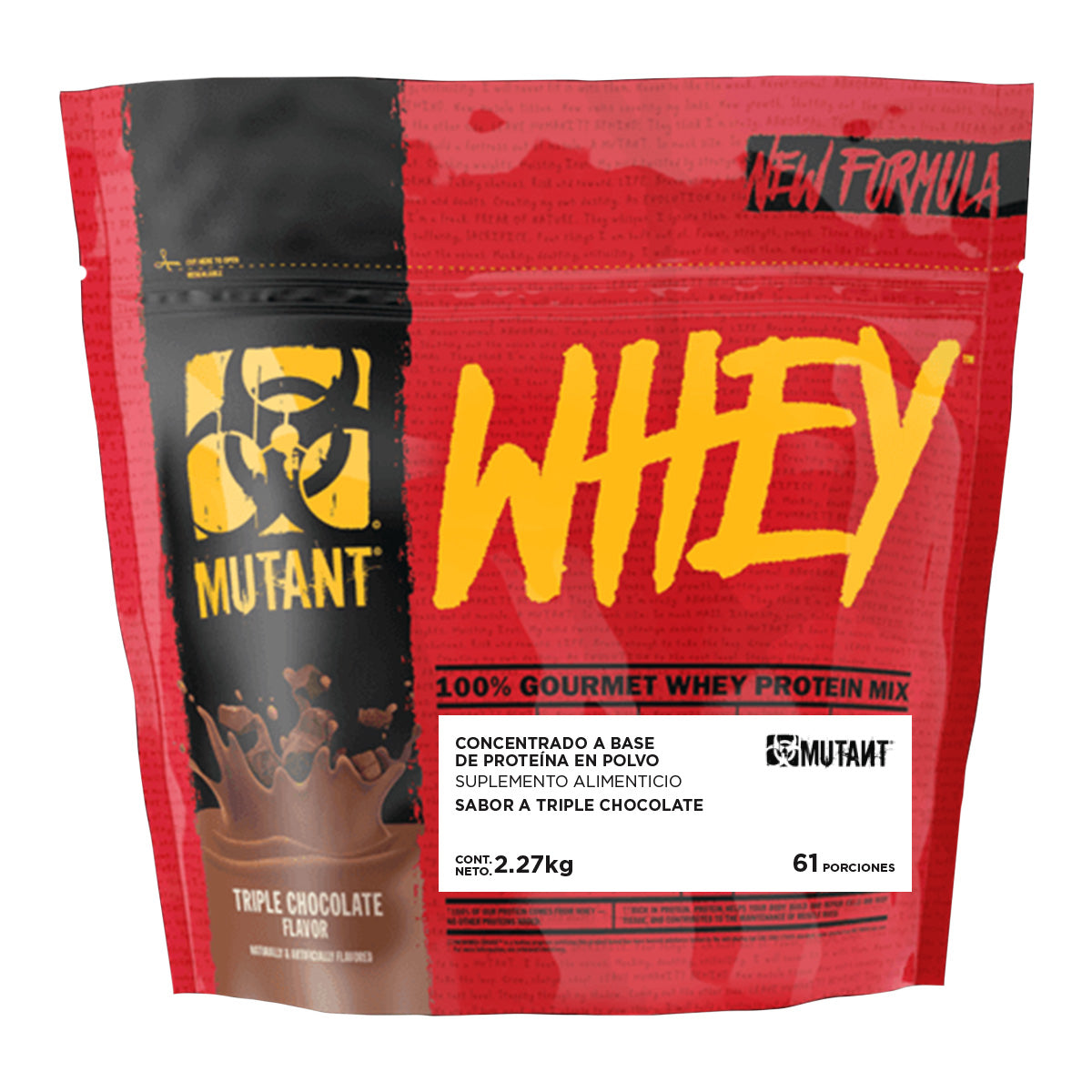 Mutant Whey sabor Triple Chocolate 5 LB
