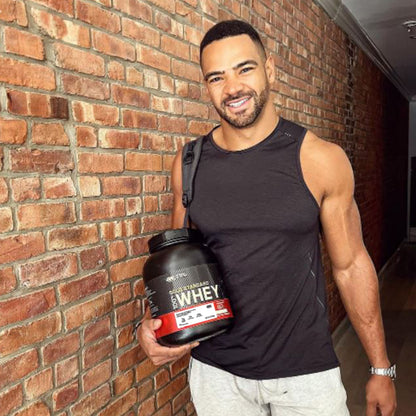 ON Gold Standard 100% Whey Sabor Chocolate blanco 5LB