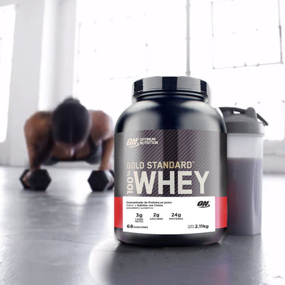 ON Gold Standard 100% Whey Sabor Galletas con Crema 4.65LB