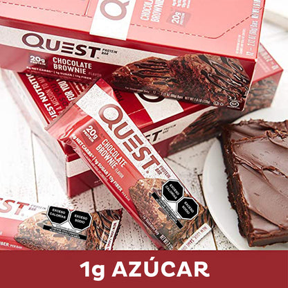 Quest Barra de Brownie sabor a Chocolate