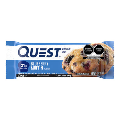Quest Barra sabor a Mufín de Mora Azul_2