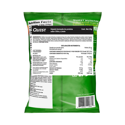 Quest Chips horneadas de proteína sabor Chile y Limón