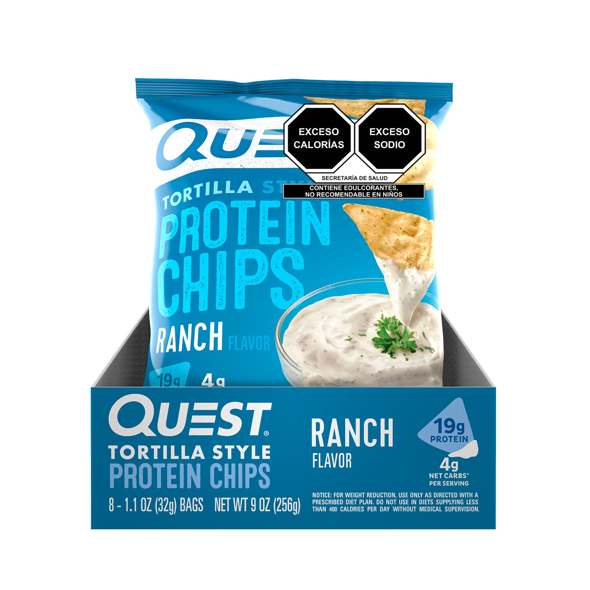 Quest Chips de Proteína Sabor Ranch 
