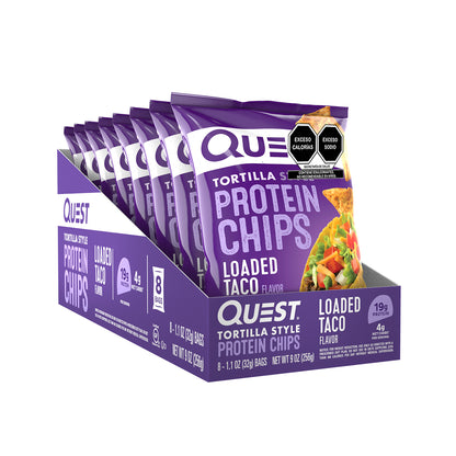 Quest Chips horneadas de proteína sabor Taco