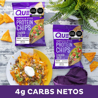 Quest Chips horneadas de proteína sabor Taco