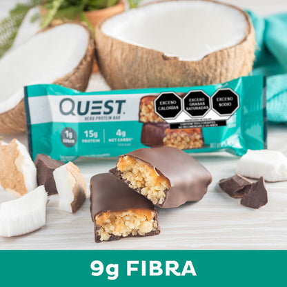 Quest Hero Barra sabor a Chocolate con Coco