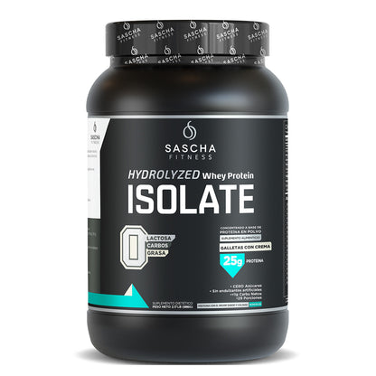 Sascha Fitness Polvo de Proteína Sabor Cookies & Cream