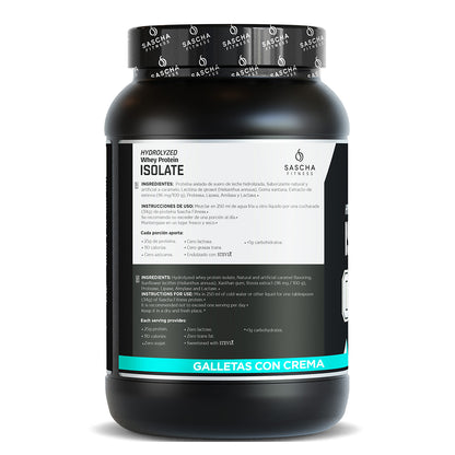 Sascha Fitness Polvo de Proteína Sabor Cookies & Cream
