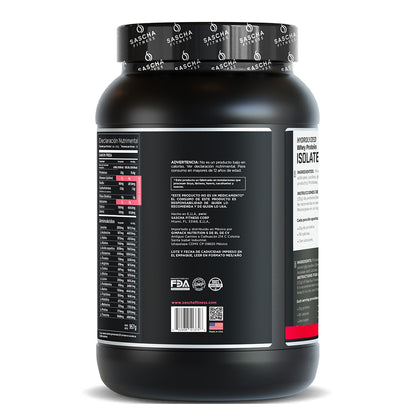 Sascha Fitness Polvo de Proteína Sabor Fresa