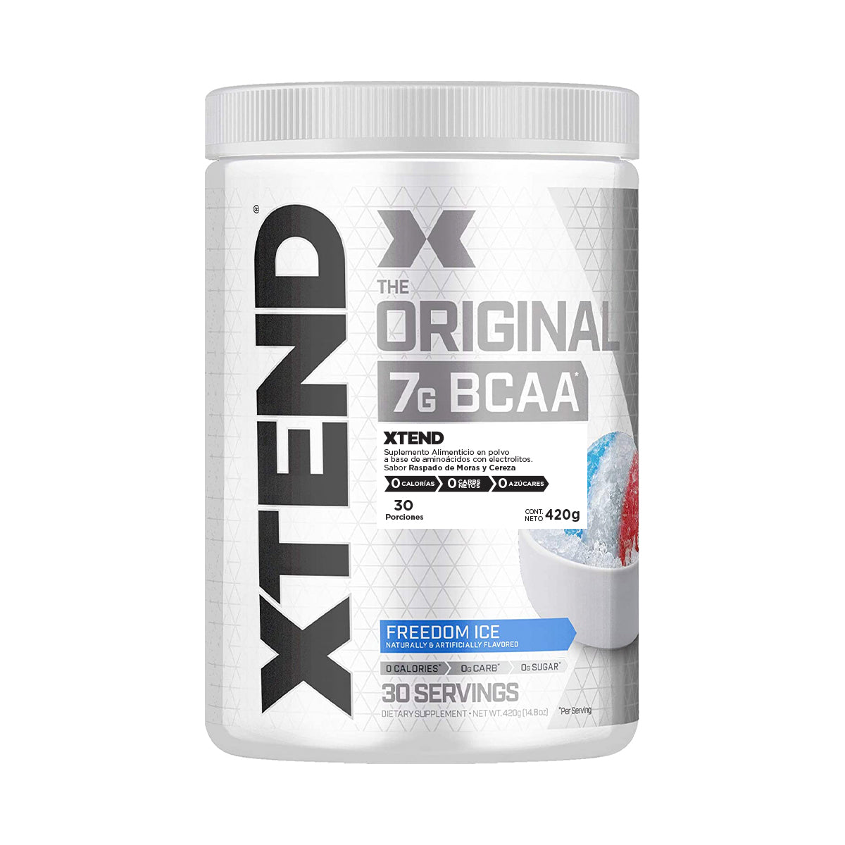 2 Botes de XTEND BCAA Sabor Raspado de Mora y Cereza 1