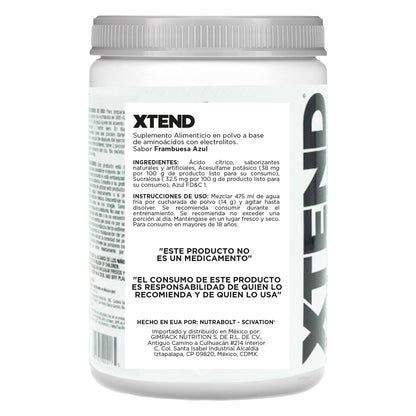XTEND BCAA Sabor Frambuesa Azul 1