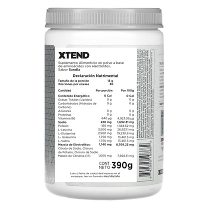 XTEND BCAA Sabor Sandía 2