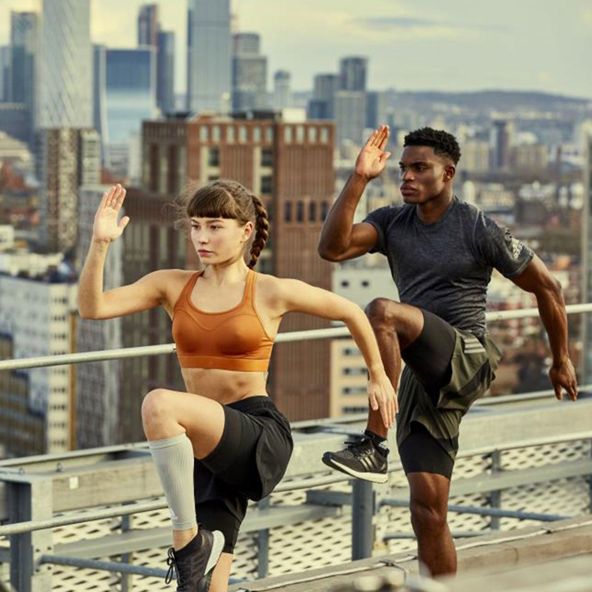 Adidas Pantorrilla de Compresión